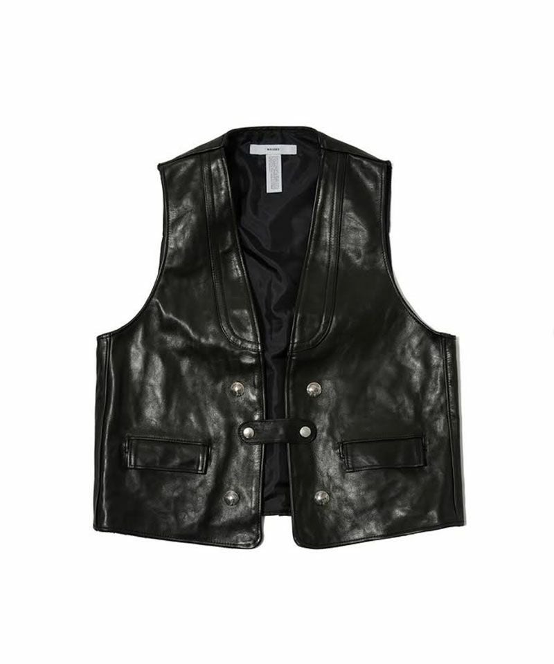 MASSES＞HORSE LEATHER VEST VINTAGE W | MAKES ONLINE STORE