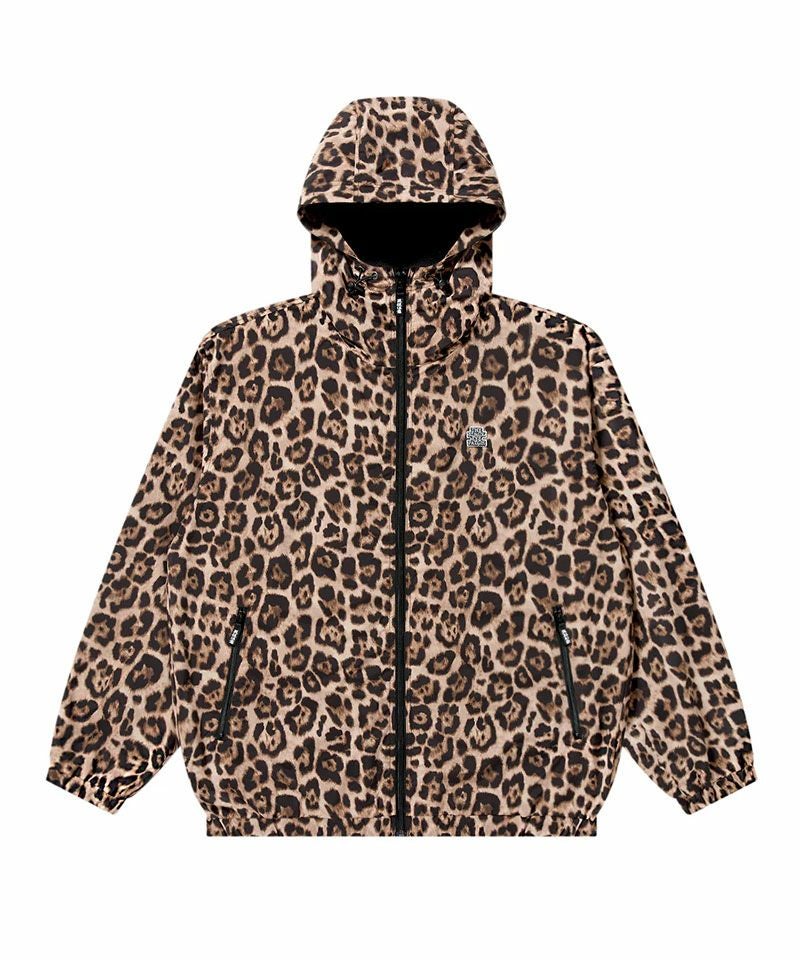 BlackEyePatch＞LEOPARD PATTERNED RIPSTOP TRACK JACKET | MAKES