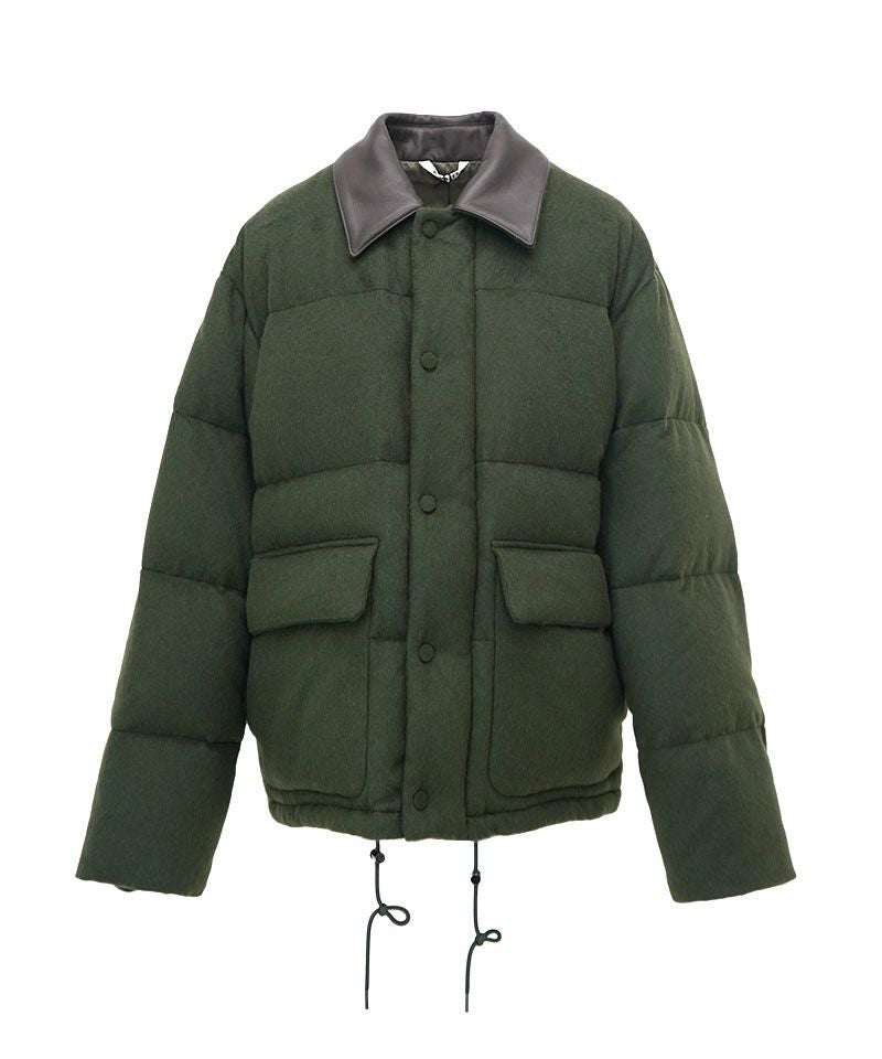 AURALEE>BABY CAMEL FLANNEL DOWN BLOUSON | MAKES ONLINE STORE AURALEE>BABY CAMEL FLANNEL DOWN BLOUSON | MAKES ONLINE STORE