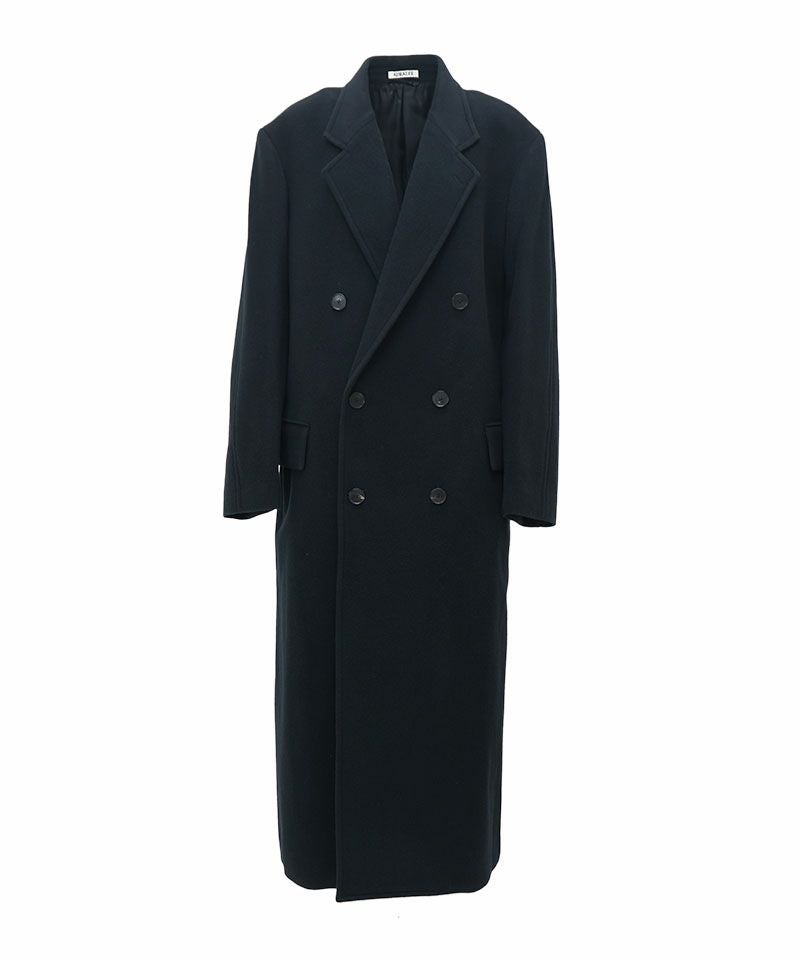AURALEE＞SUPER FINE WOOL MOSSER CHESTERFIELD COAT | MAKES ONLINE STORE
