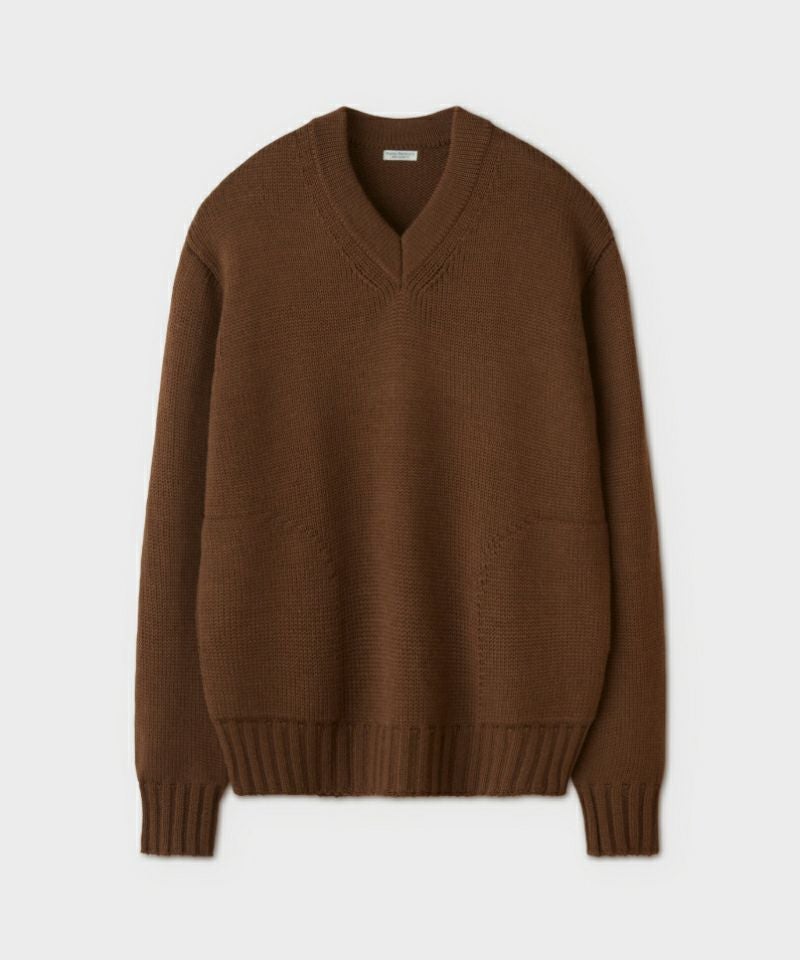 ＜PHIGVEL＞GOODMAN’S V NECK SWEATER