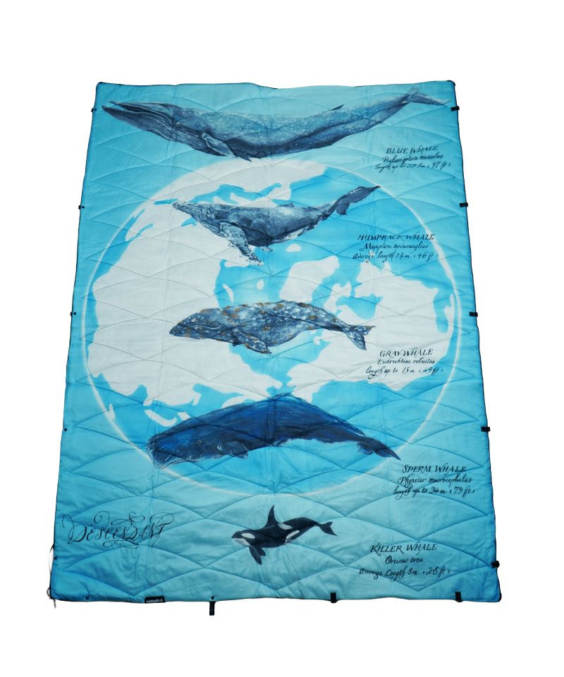 DESCENDANT BLANKET NOMADIX ブランケット DESCENDANT＞SEAFARERS PUFFER BLANKET nomadix | MAKES ONLINE STORE