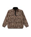 ＜BlackEyePatch＞OG LABEL LEOPARD PATTERNED PULLOVER FLEECE