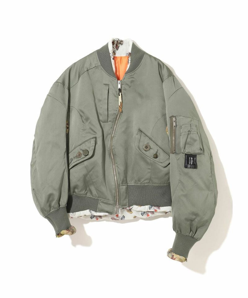 UNDERCOVER＞WフェイスSiサテンMA-1 | MAKES ONLINE STORE