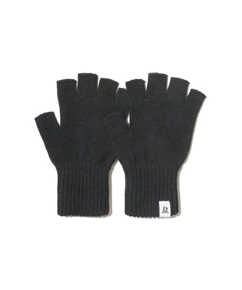 FreshService＞THERMAL RIB KNIT FINGERLESS GLOVES | MAKES ONLINE STORE