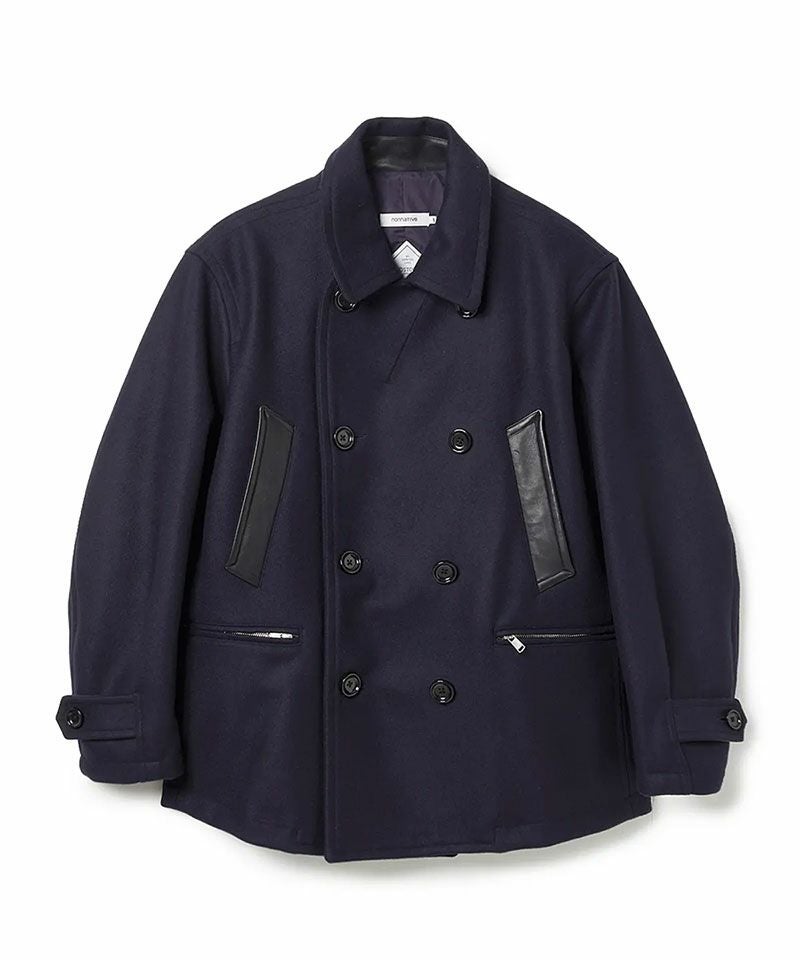 nonnative＞MARINER COAT W/N DOUBLE MELTON WITH WINDSTOPPER®
