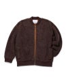 ＜THE INOUE BROTHERS＞Suri Alpaca Bomber Jacket