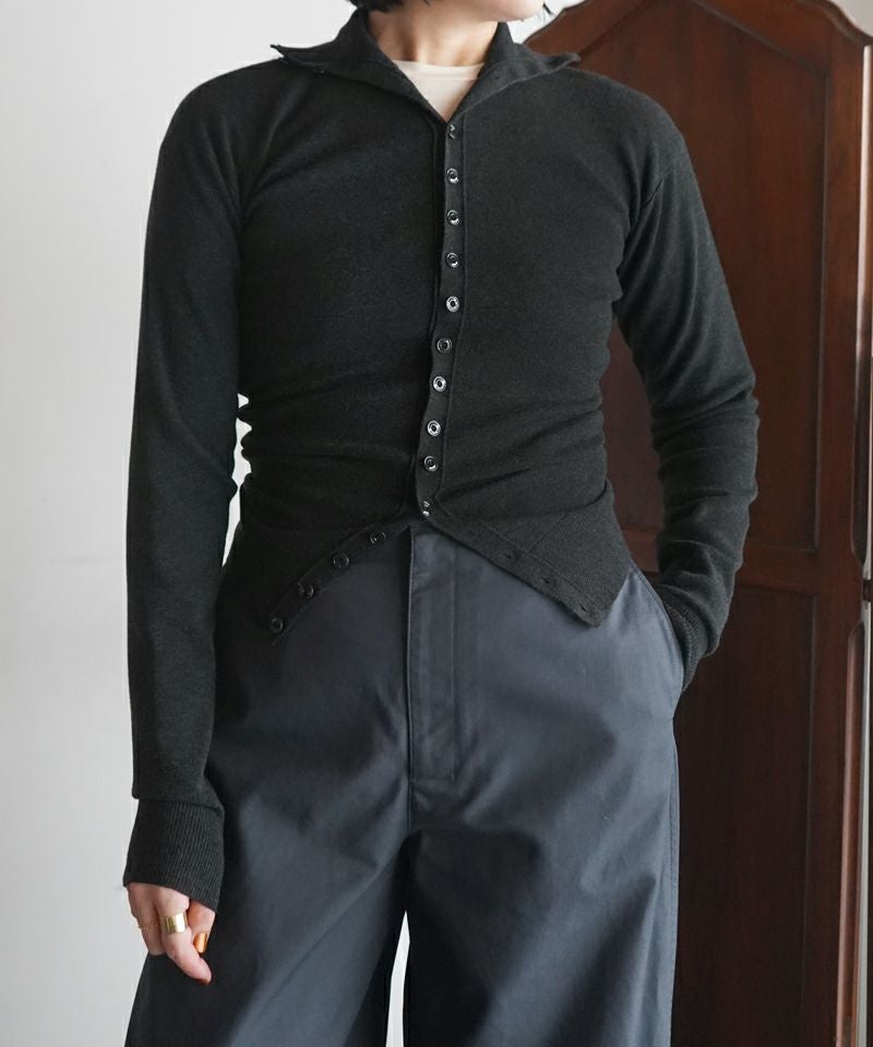 LEMAIRE＞BUTTONED FITTED CARDIGAN | MAKES ONLINE STORE