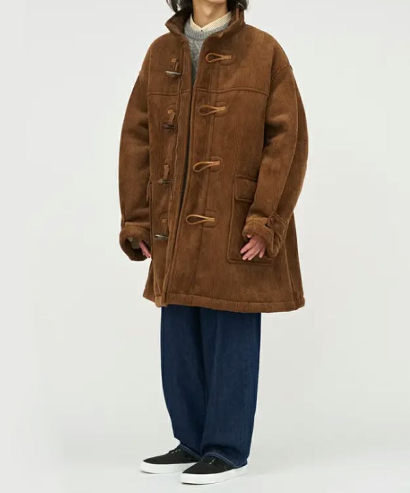 FreshService＞SHERPA CORDUROY DUFFLE COAT | MAKES ONLINE STORE