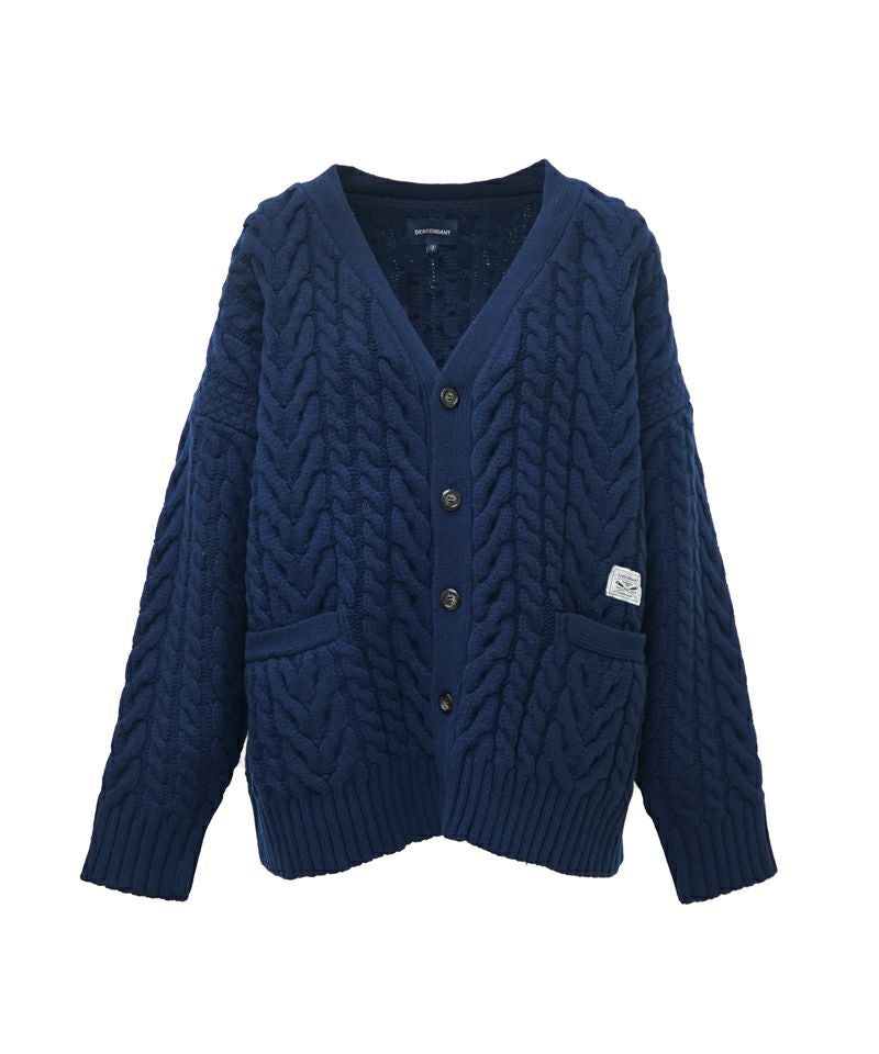 DESCENDANT＞NURSE KNIT CARDIGAN | MAKES ONLINE STORE