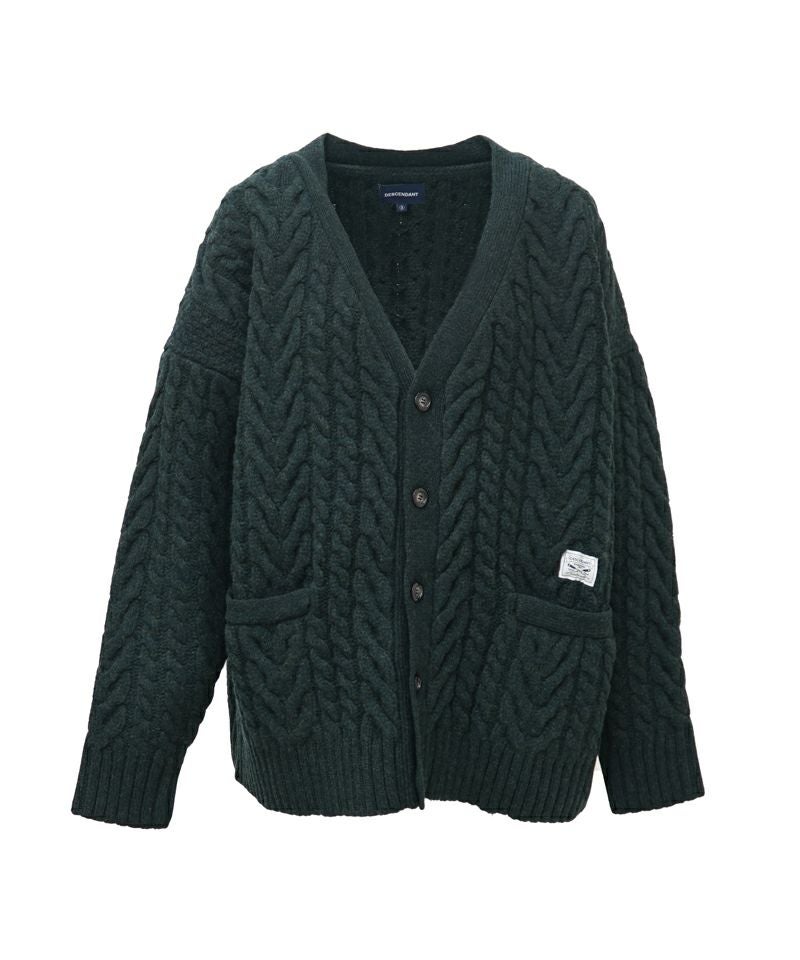 DESCENDANT＞NURSE KNIT CARDIGAN | MAKES ONLINE STORE