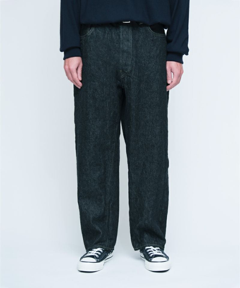 A.PRESSE＞Washed Denim Wide Pants | MAKES ONLINE STORE