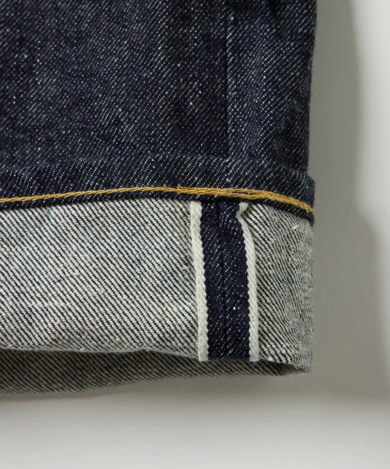 GOLD＞14oz. DENIM 5POCKET WIDE PANTS | MAKES ONLINE STORE
