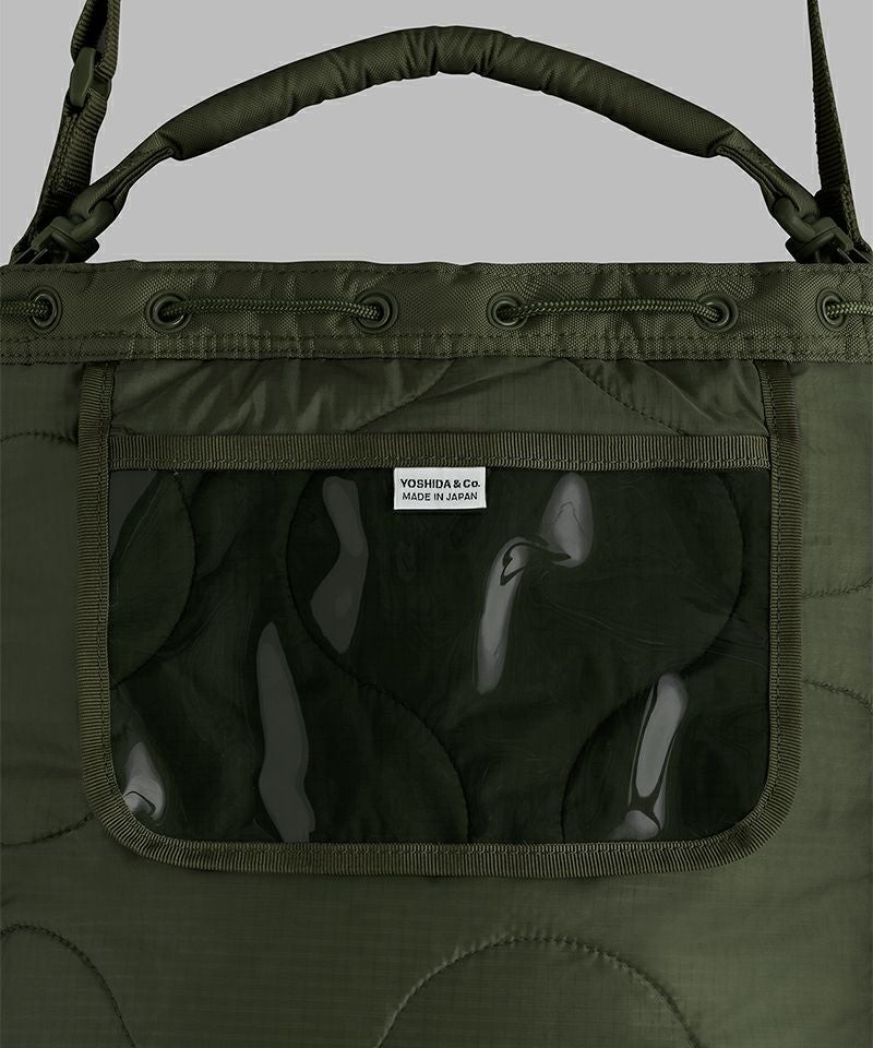 領収書添付可能 HYKE x PORTER TOOL BAG オリーブ HYKE x PORTER(ハイク x ポーター) TOOL BAG | 吉田カバンホームページ