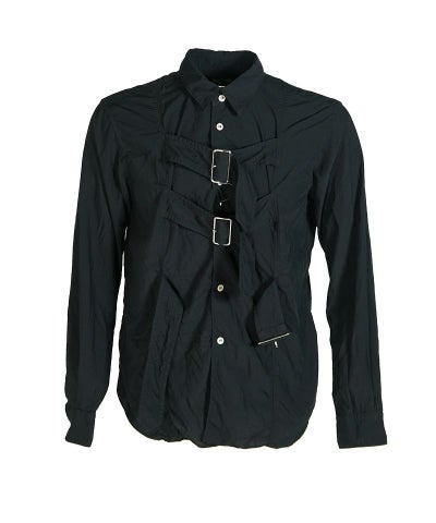 BLACK COMME des GARCONS＞エステルスパンブロード製品後加工SH (1P 