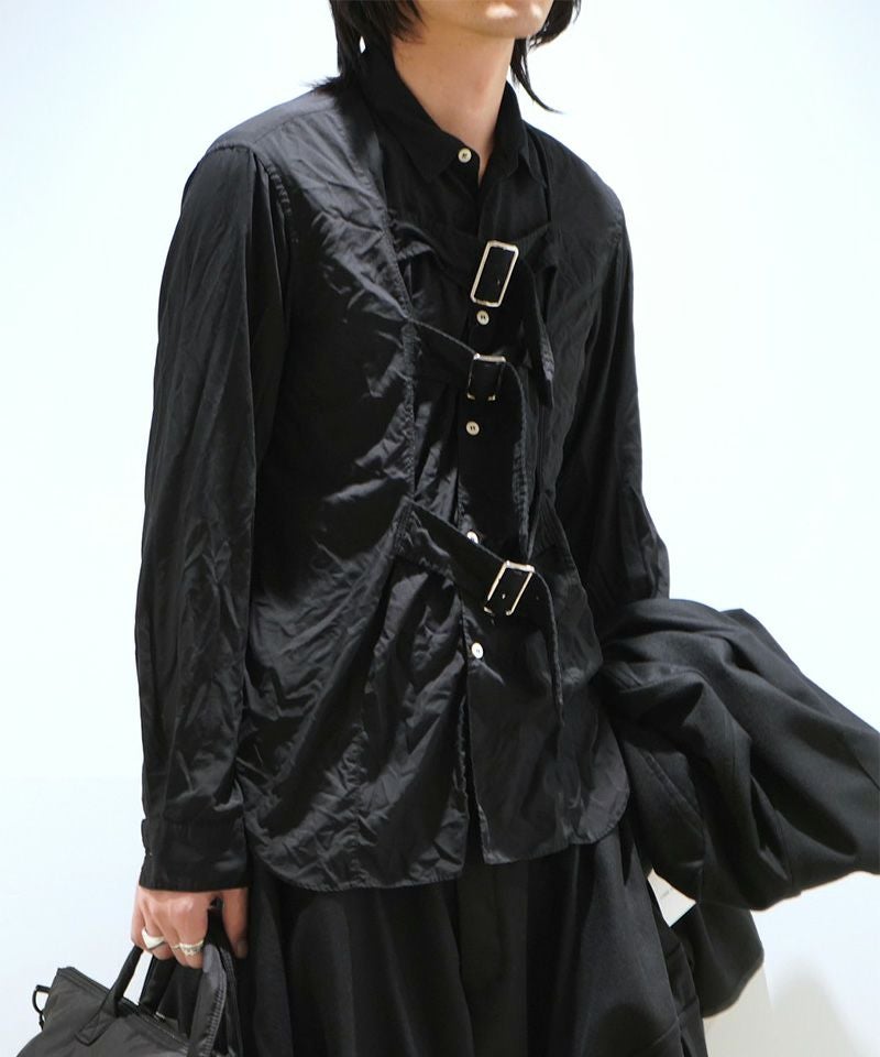 BLACK COMME des GARCONS＞エステルスパンブロード製品後加工SH (1P