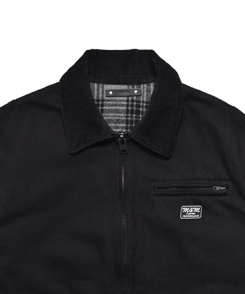 カ*ル様 M&M × MINEDENIM Black Denim Detroit MINEDENIM＞M&M × MINEDENIM Black Denim Detroit Jacket | MAKES