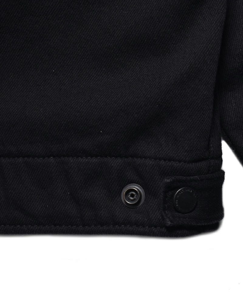 MINEDENIM＞M&M × MINEDENIM Black Denim Detroit Jacket | MAKES