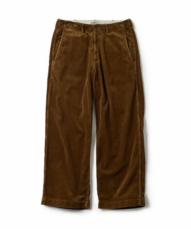 ＜GOLD＞9W CORDUROY TROUSERS