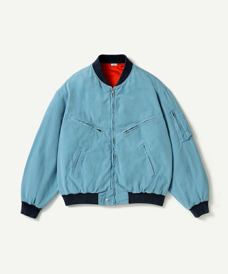 A.PRESSE＞Vintage Silk Cotton Test Pilot Model Jacket | MAKES