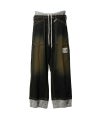 ＜MAISON MIHARAYASUHIRO＞SWEAT COMBINED DENIM PANTS