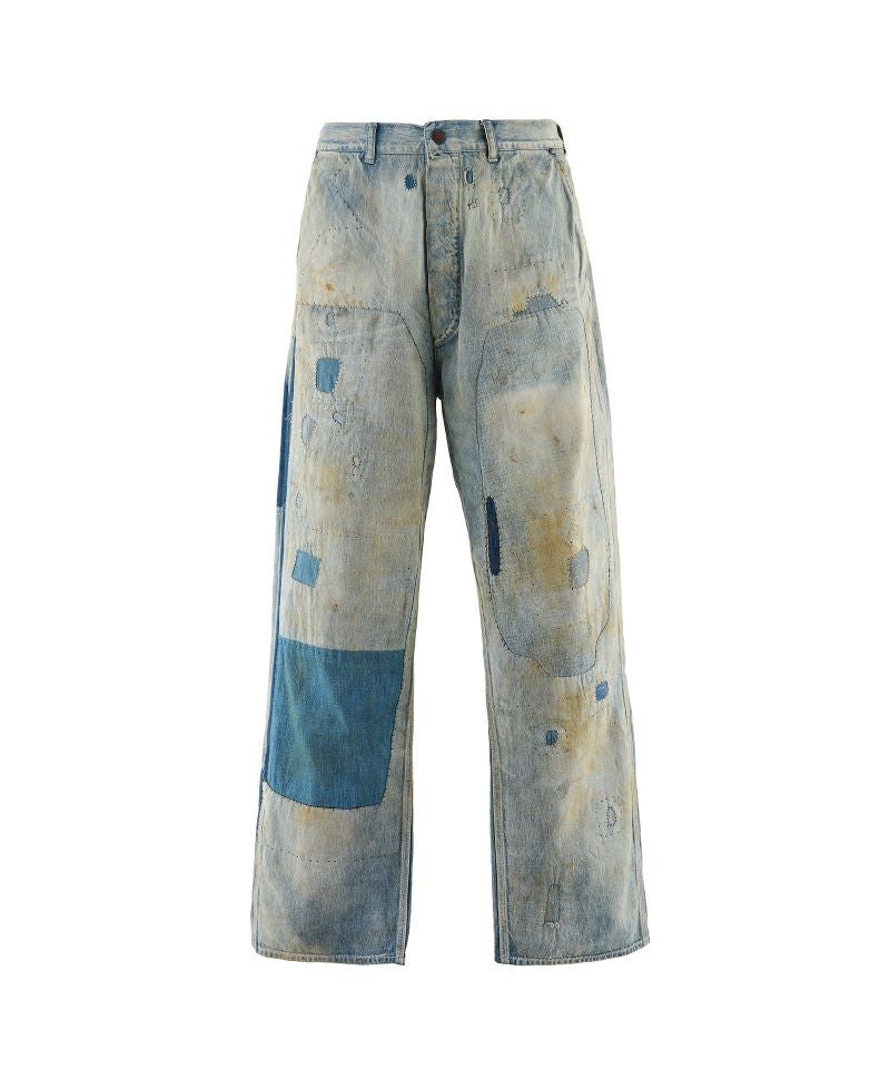 SAINT MICHAEL＞PAINTER PANTS/DAMAGE/BLUE | MAKES ONLINE STORE