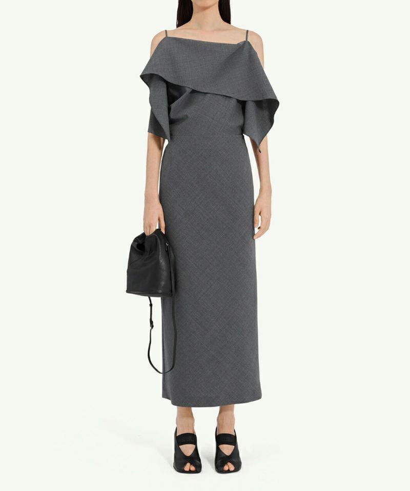 MM⑥ Maison Margiela＞フォールデッド ウールドレス | MAKES ONLINE STORE