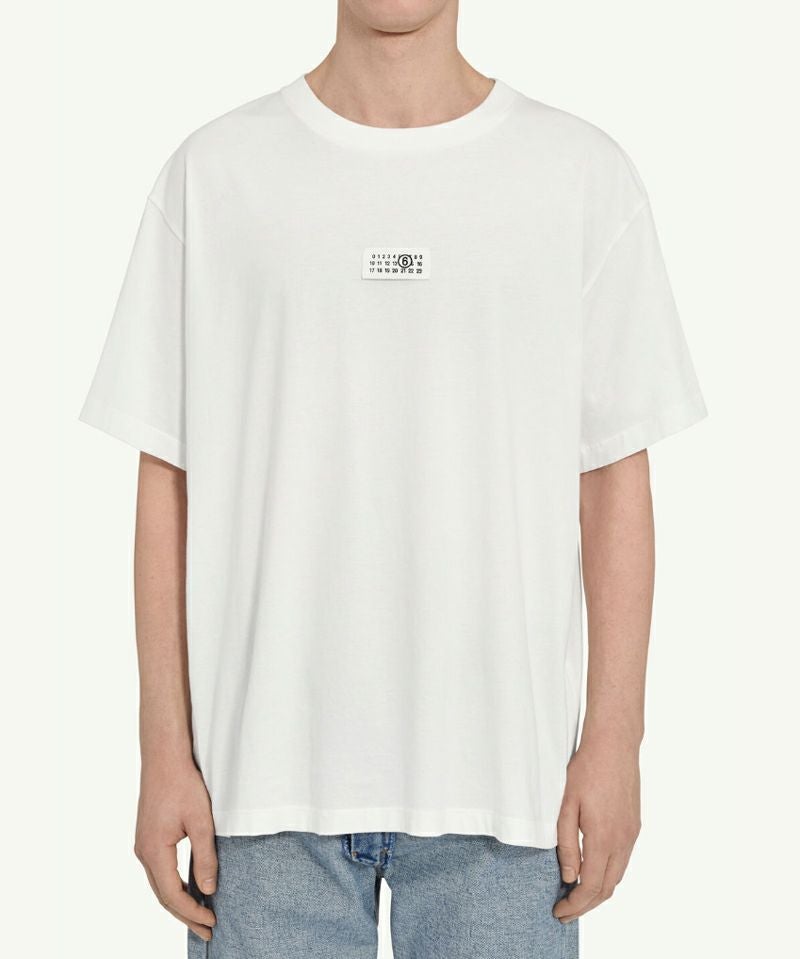 MM⑥ Maison Margiela＞ニューメリック コットンTシャツ | MAKES