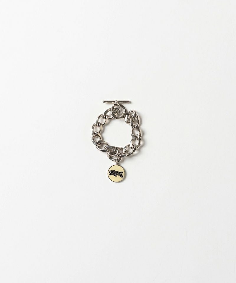 ＜KAMIYA＞"WAVY KAMIYA" Charm Blacelet