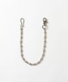 ＜KAMIYA＞“KMY” Ball Wallet Chain