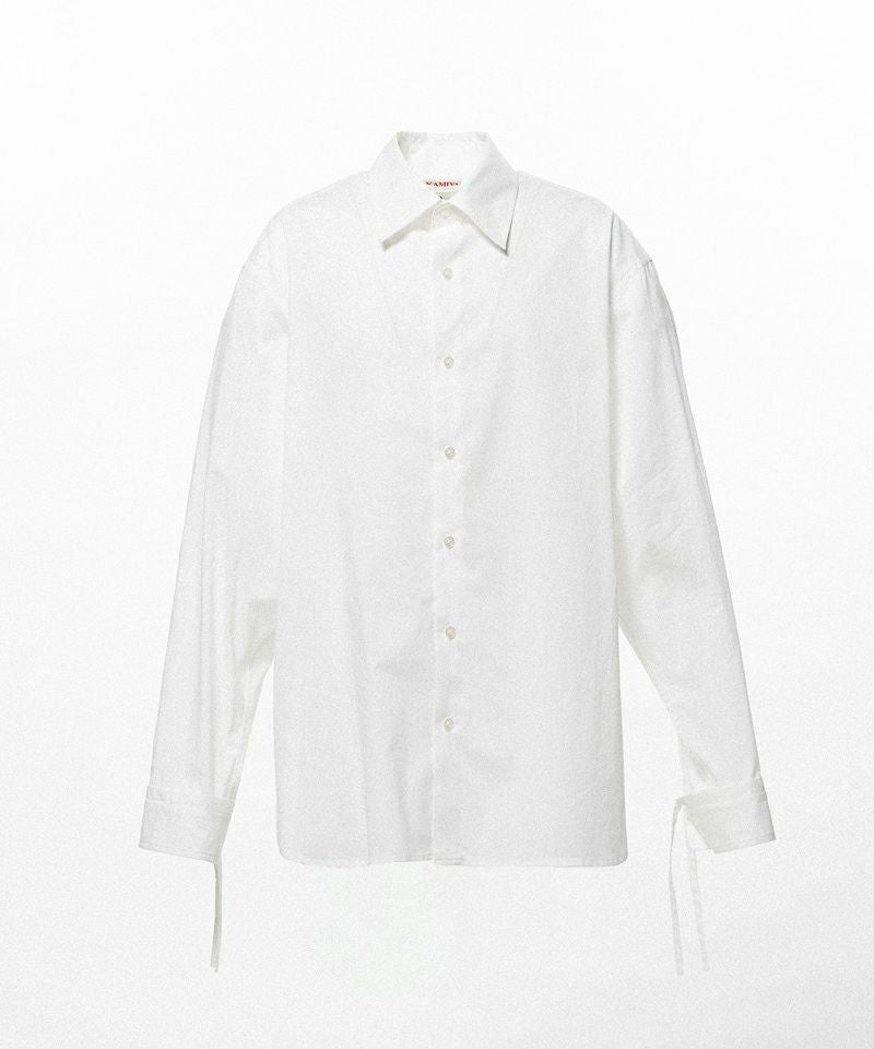 KAMIYA＞Drawstring Cuff Shirt | MAKES ONLINE STORE