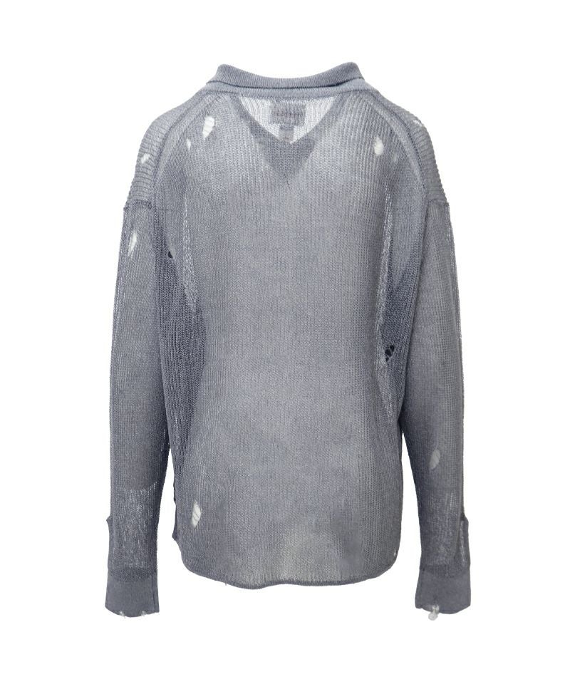KAMIYA＞Metallic Knit Shirt | MAKES ONLINE STORE