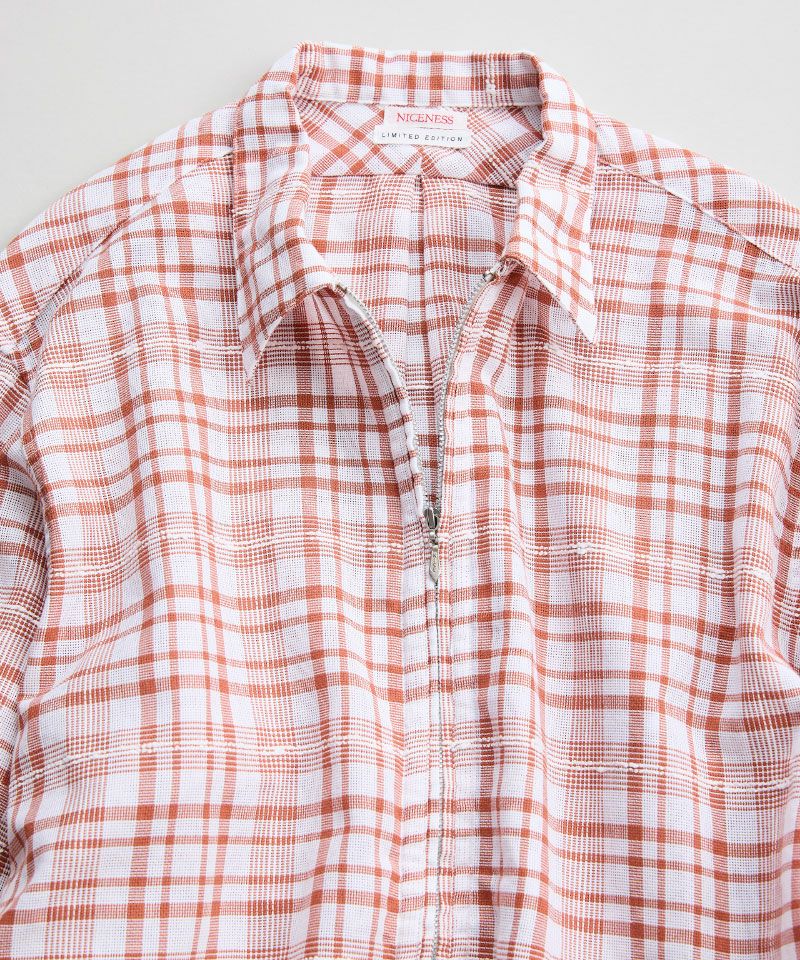 NICENESS>GIGLI(ロングジッププルオーバーシャツ) | MAKES ONLINE STORE NICENESS>GIGLI(ロングジッププルオーバーシャツ) | MAKES ONLINE STORE