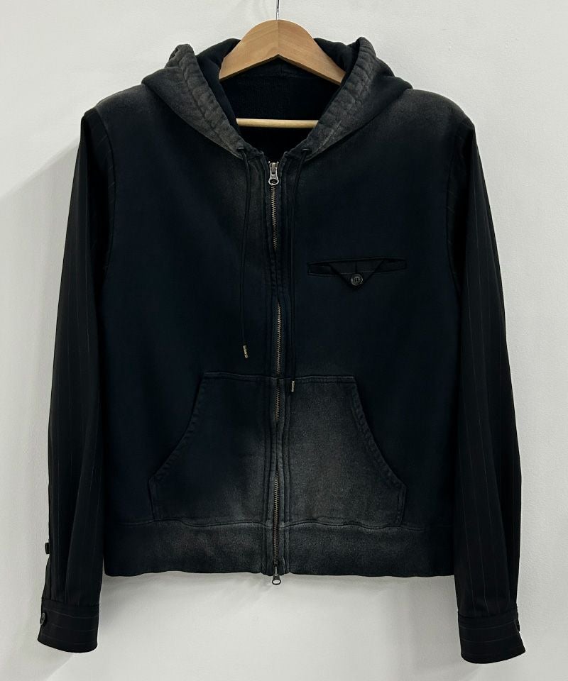 ＜KHOKI＞Combination Zip Hoodie