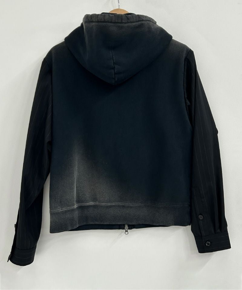 KHOKI＞Combination Zip Hoodie | MAKES ONLINE STORE