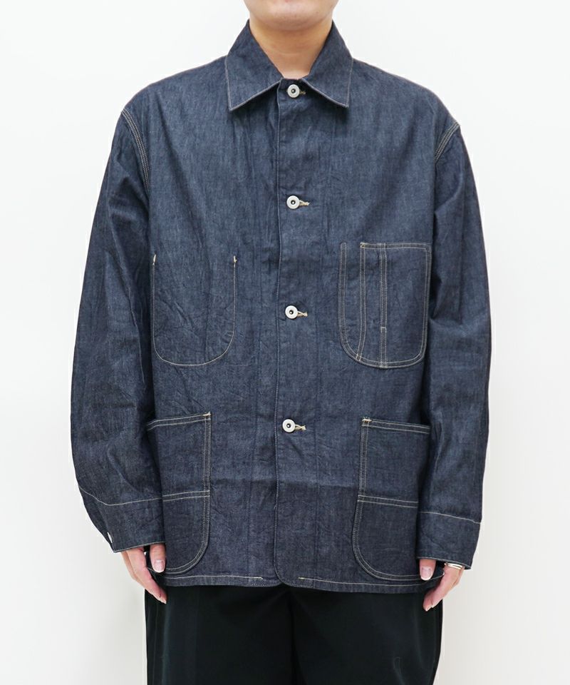 blurhmsROOTSTOCK＞Light oz Denim Coverall | MAKES ONLINE STORE