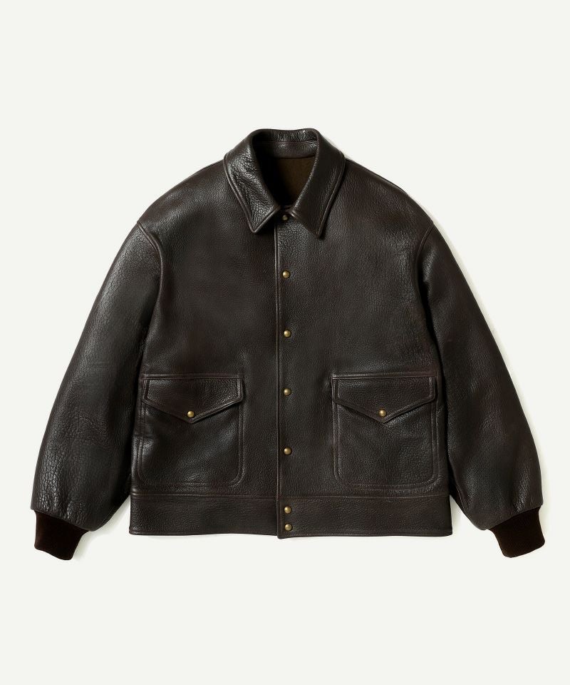 アプレッセ　26ss Leather A-1 Flight Jacket A.PRESSE＞Leather A-1 Flight Jacket | MAKES ONLINE STORE