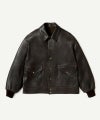 ＜A.PRESSE＞Leather A-1 Flight Jacket