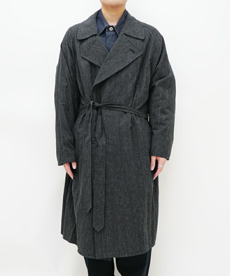 blurhms＞Cotton Mix Nep Light Trench Coat | MAKES ONLINE STORE