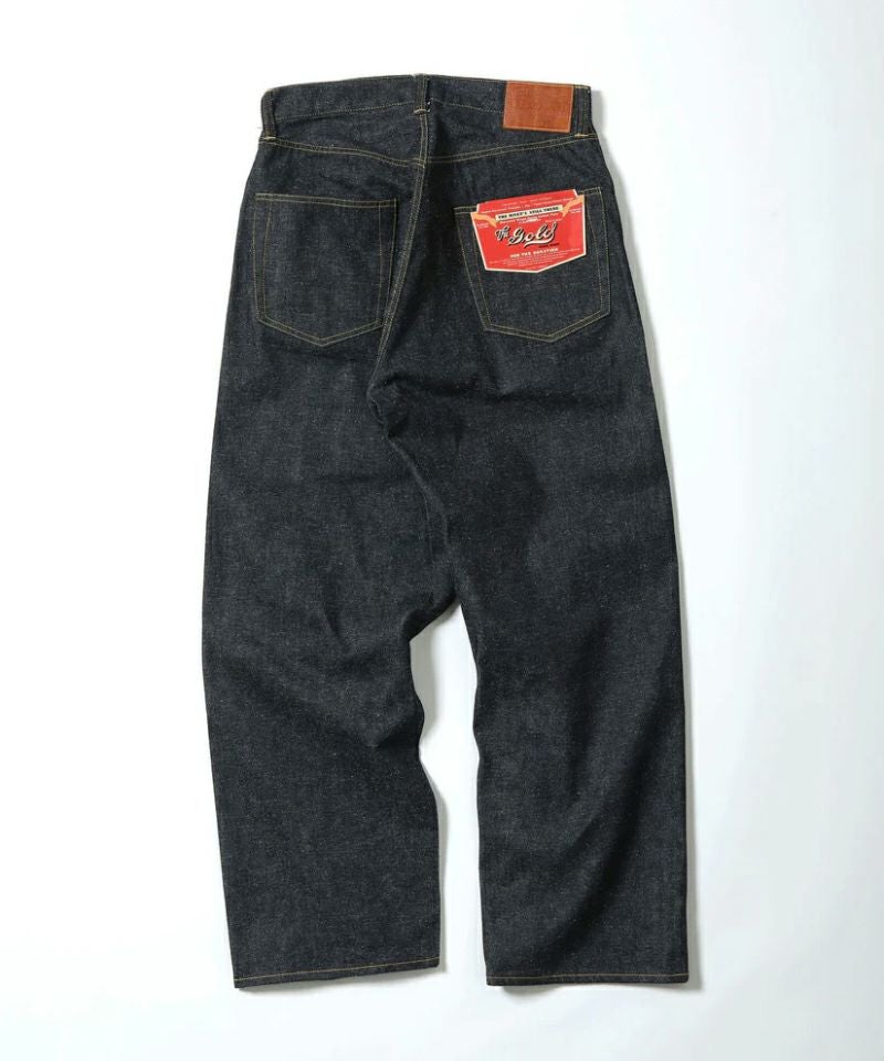 GOLD＞11.5oz. DENIM 5P WIDE PANTS WWⅡ MODEL | MAKES ONLINE STORE