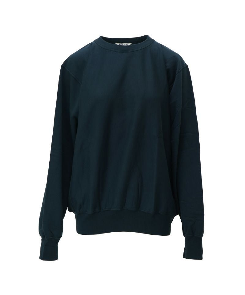 ＜AURALEE＞ELASTIC HIGH GAUGE SWEAT P/O
