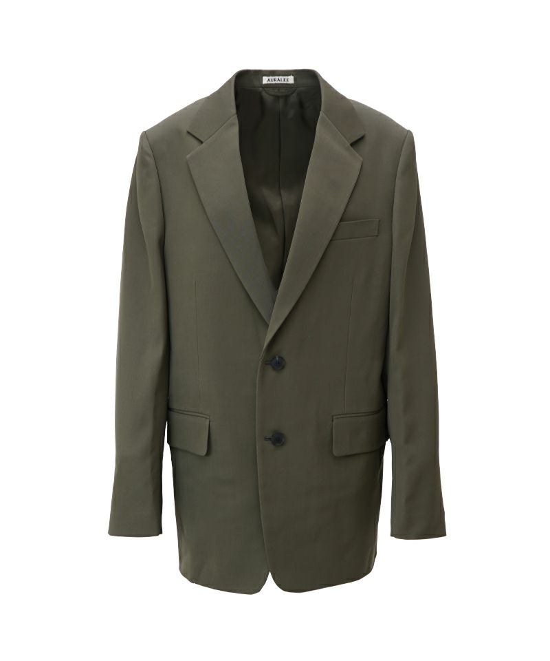 AURALEE＞LIGHT WOOL MAX GABARDINE JACKET | MAKES ONLINE STORE