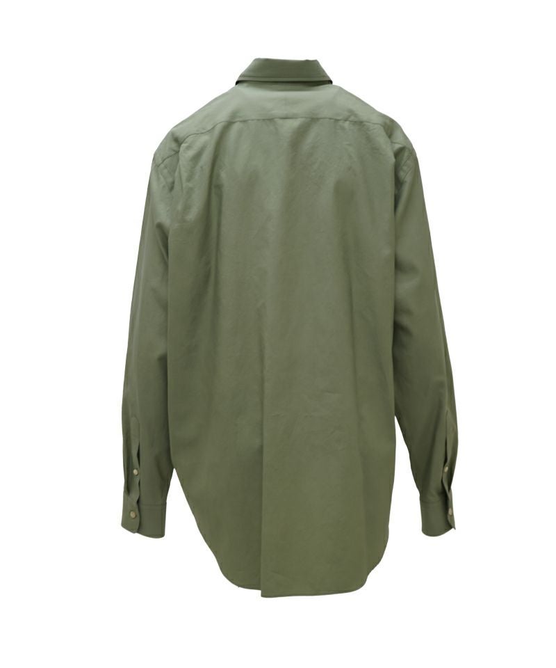 AURALEE＞WASHED FINX TWILL SHIRT | MAKES ONLINE STORE