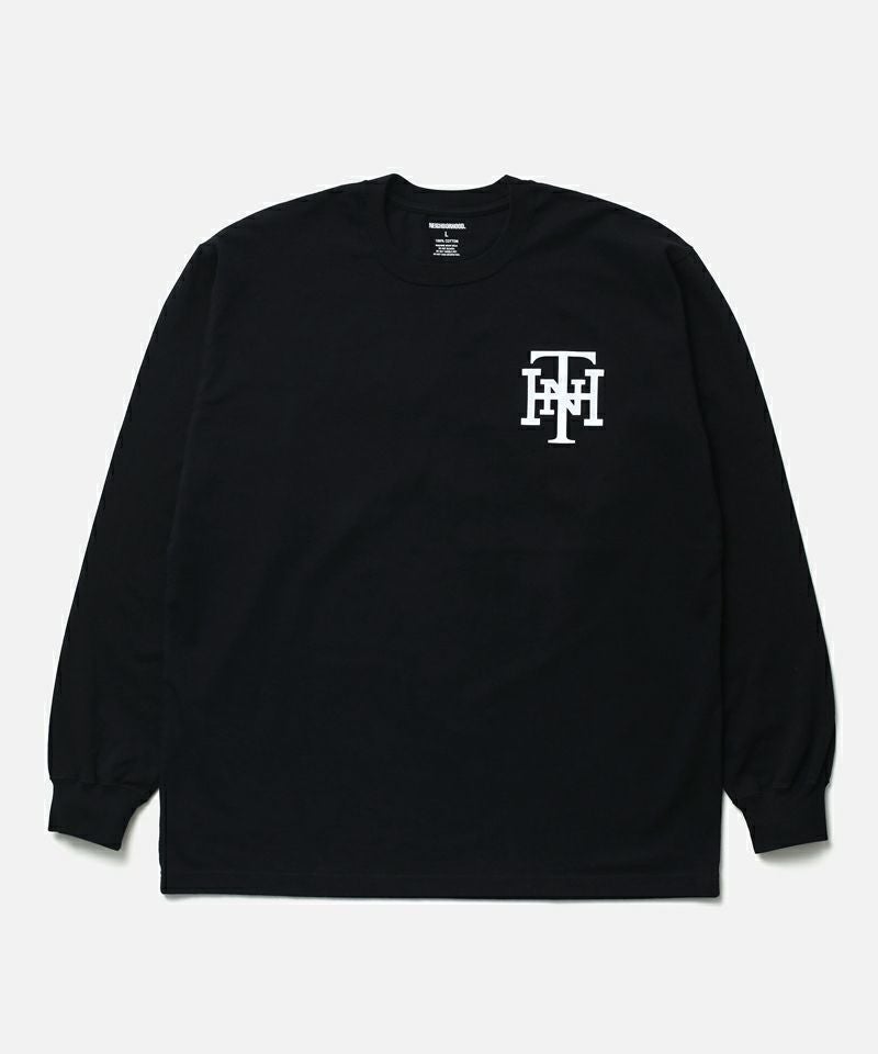 NEIGHBORHOOD NH. TEELS 2026初売り BLACK L NEIGHBORHOOD＞NH . TEE LS | MAKES ONLINE STORE