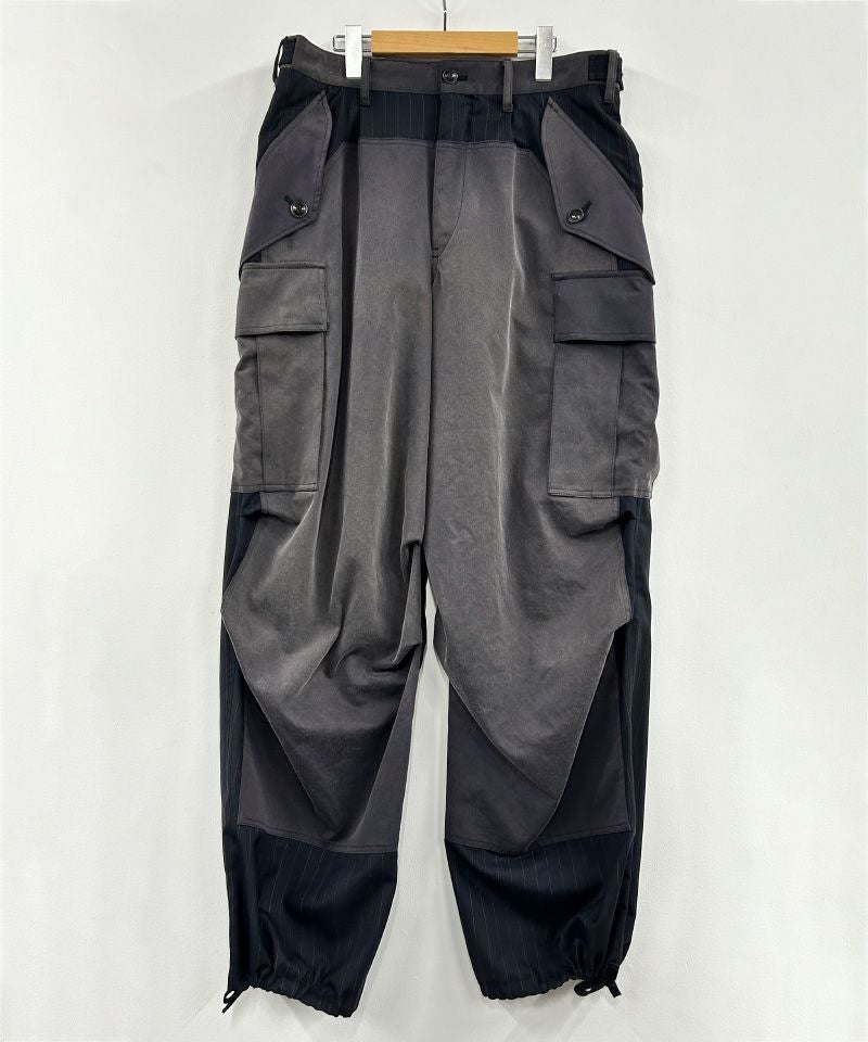 ＜KHOKI＞Combination Military Pants