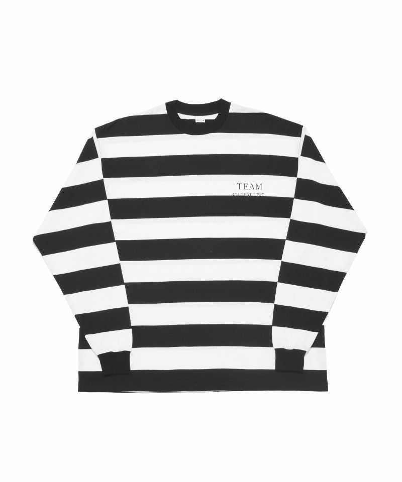 ＜SEQUEL＞BORDER LONG SLEEVE T-SHIRT (SQ-25AW-CS-06)