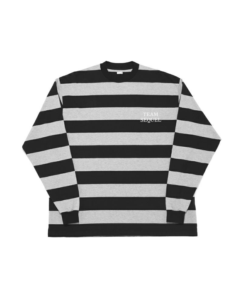 トップス SEQUEL SQ-25AW-CS-01 BORDER T-SHIRT SEQUEL＞BORDER LONG SLEEVE T-SHIRT (SQ-25AW-CS-06) | MAKES ONLINE