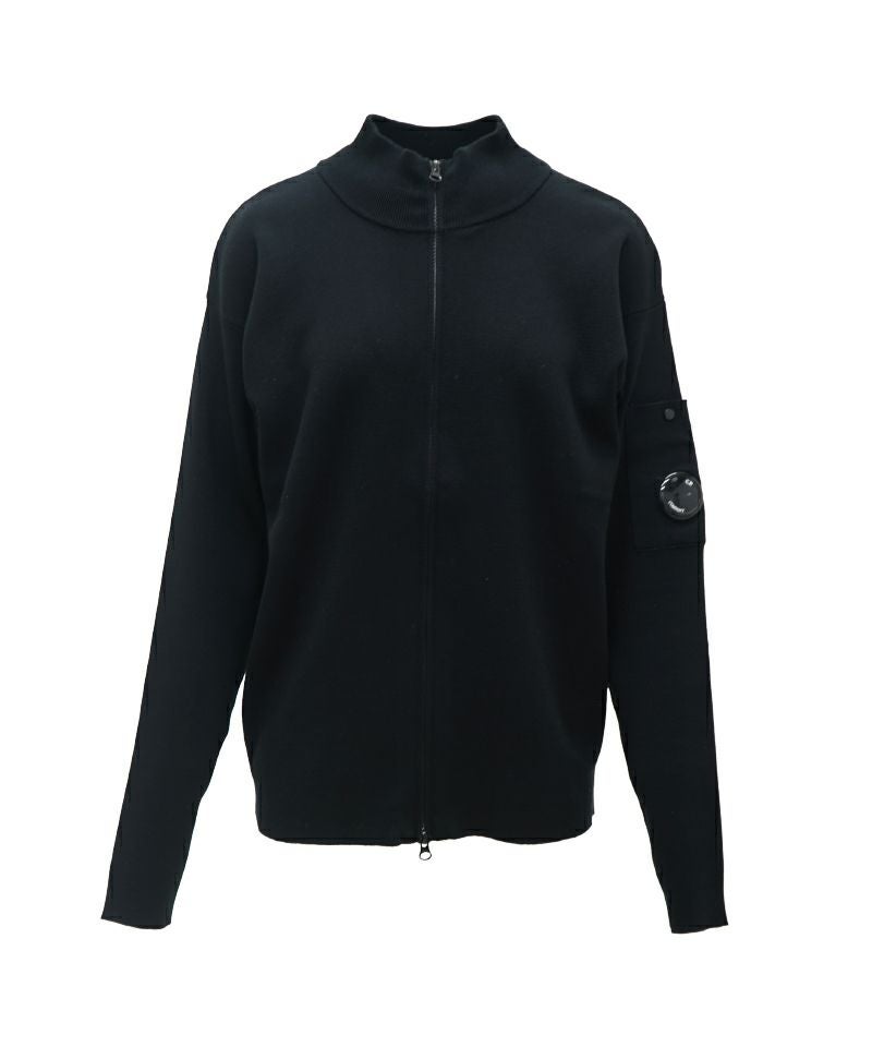 ＜C.P. COMPANY＞CTN SEA ISLAND ZIP LENS CARDIGAN