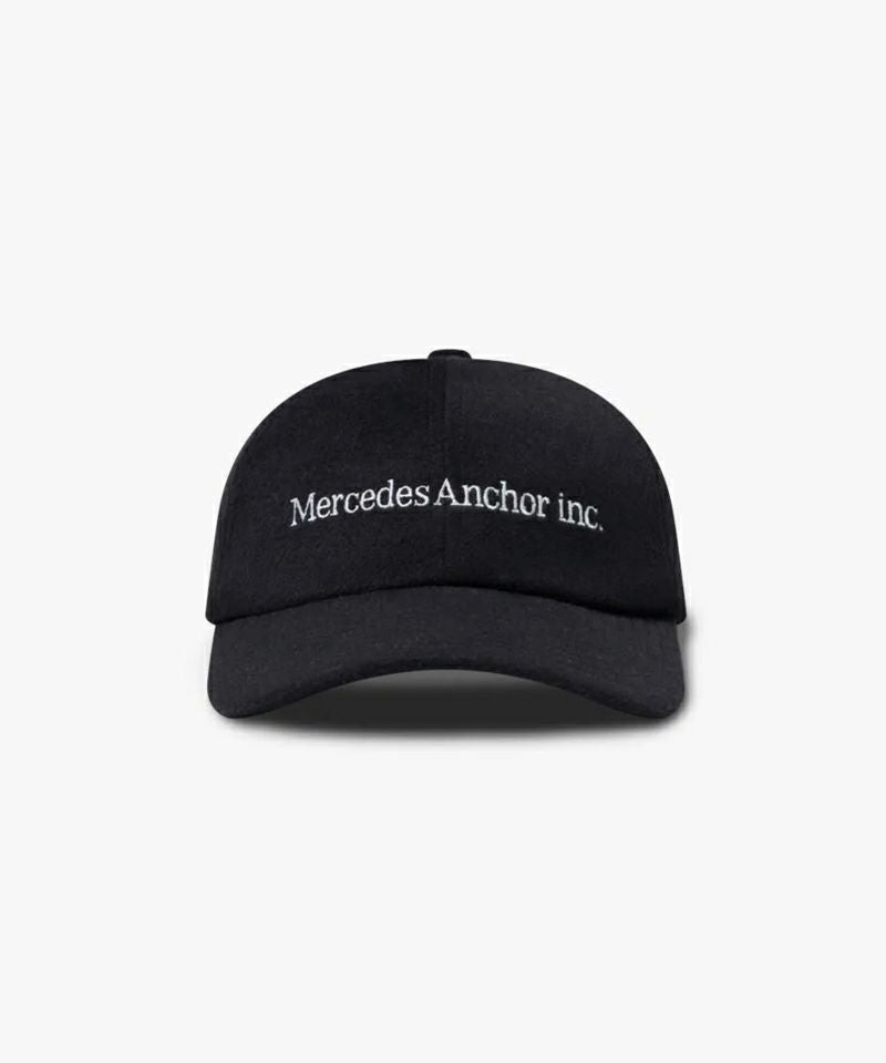 早い者勝ちです。　Mercedes Anchor Inc. キャップ ANCHOR INC.＞ONE LINE LOGO WOOL CAP | MAKES ONLINE STORE