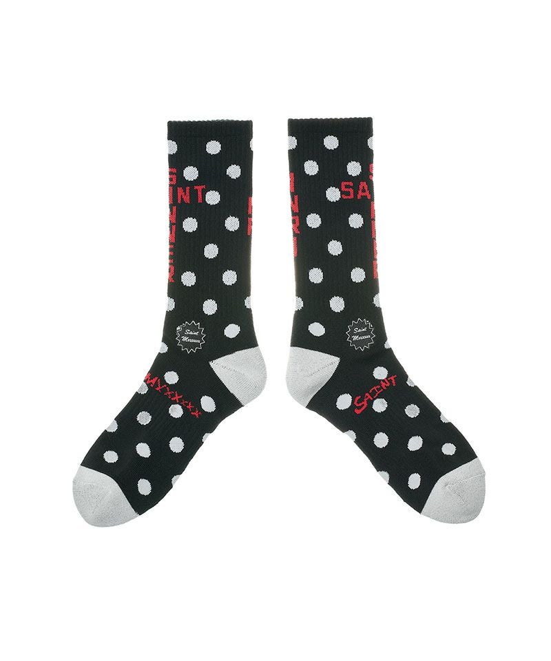 【新品/M】SAINT MICHAEL セントマイケル ソックス SAINT MICHAEL＞SOCKS/DOT/BLACK | MAKES ONLINE STORE